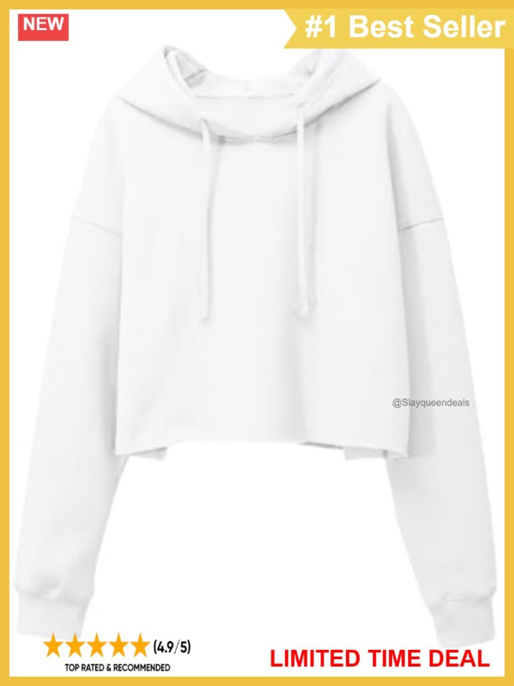 Cropped Graphic Print Hoodie Long Sleeve Fleece Pullover Sweatshirt